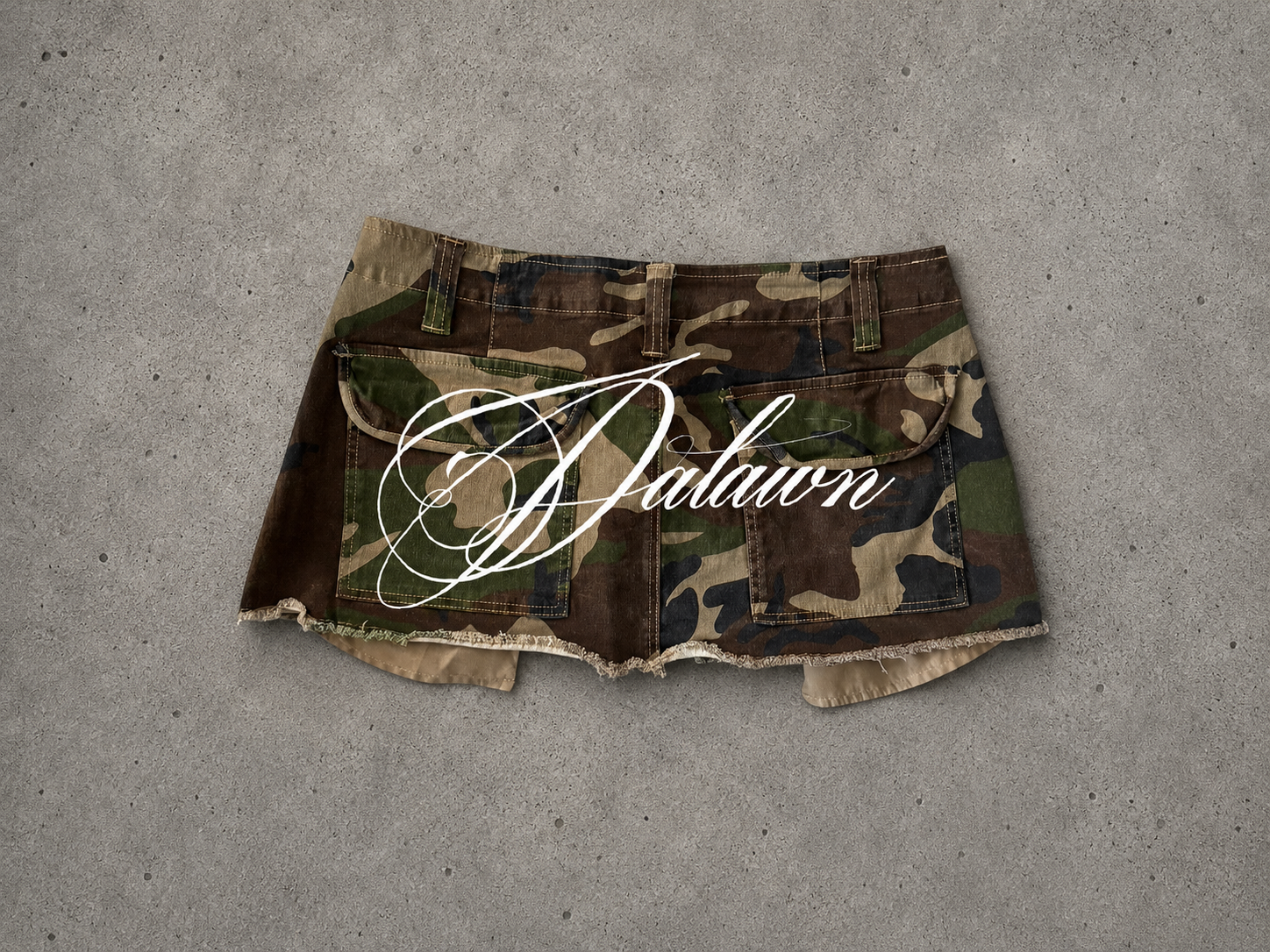 Dalawn Archives Camo Skirt